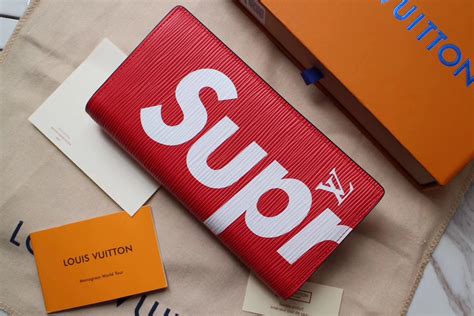 lv x supreme wallet